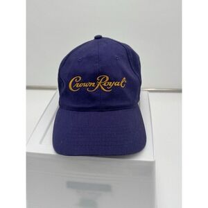 Crown Royal Wrapback Baseball Cap Hat Adjustable Purple Treasures Of The Deep